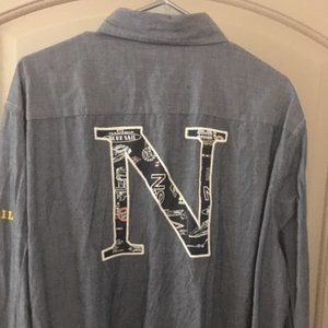 Nautica Blue Sail long sleeve oxford